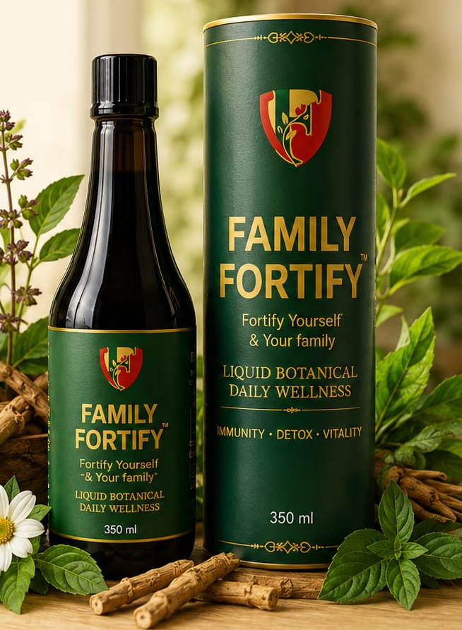 Family Fortify with Adaptogenic Wellness Support botanicals